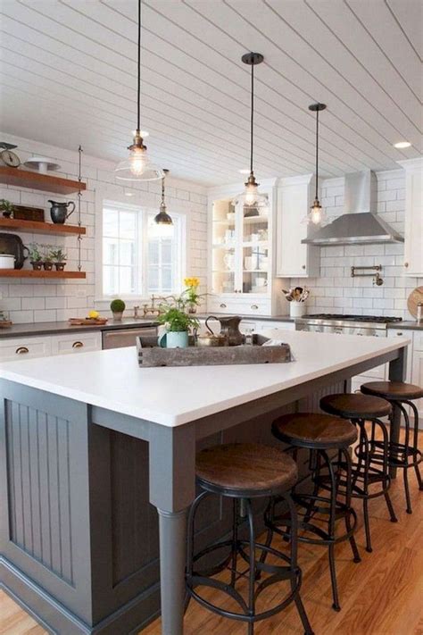 Farmhouse Kitchen Island Ideas - Image to u