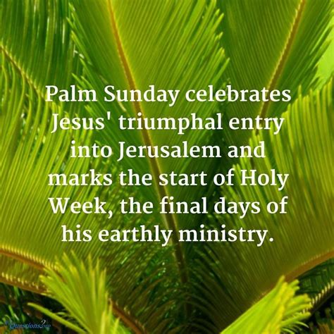 Palm Sunday Celebrates Jesus Pictures, Photos, and Images for Facebook ...