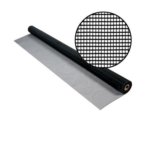 Phifer 5-ft x 50-ft Black Aluminum Screen Mesh at Lowes.com