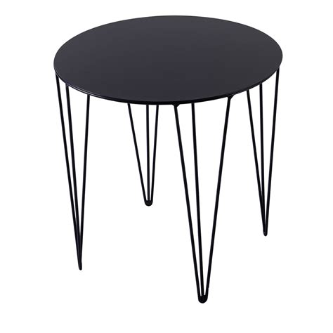 Chele Black Round Coffee Table #1 Atipico | Artemest
