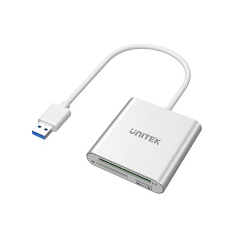 USB 3.0 3-Port Memory Card Reader