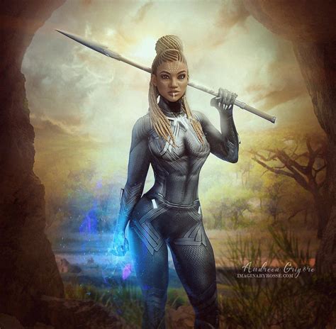 Shuri (Black Panther) by ImaginaryRosseArt on DeviantArt