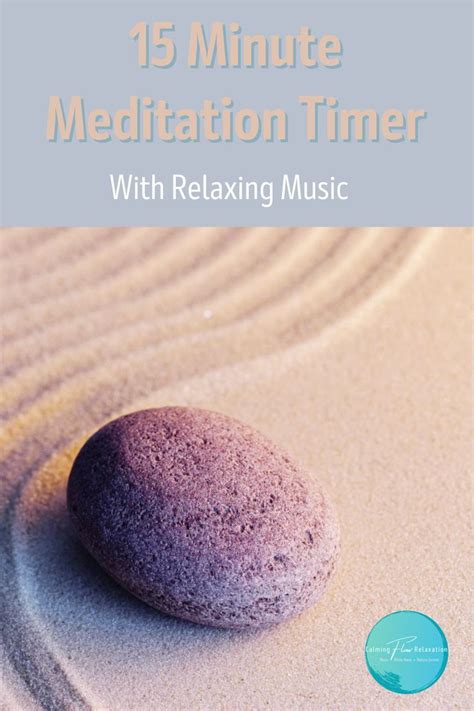 15 Minute Meditation Timer with Relaxing Music