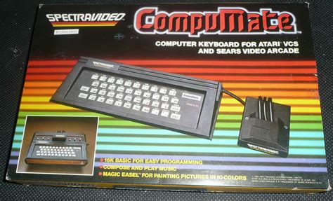 Spectravideo CompuMate keyboard for the Atari 2600 - Retrogaming Roundtable