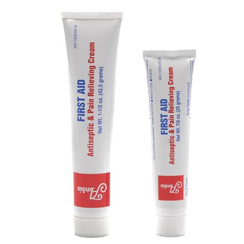 Antiseptic First Aid Cream Tube | MFASCO Health & Safety