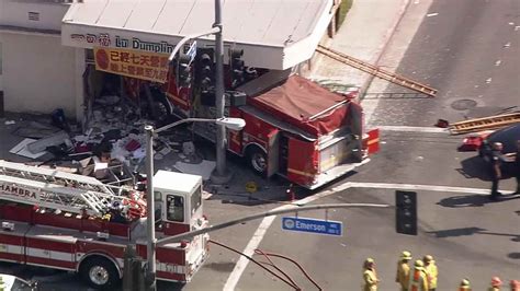 Monterey Park fire truck crash: No charges filed - ABC7 Los Angeles