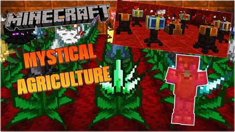 Mystical Agriculture Showcase | MineCraft 1.19.2 - YouTube