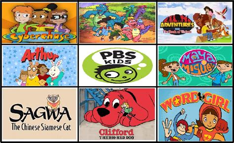 PBS Kids Childhood Shows by mnwachukwu16 on DeviantArt