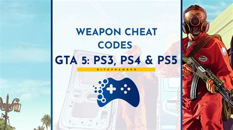 Weapon cheat codes for GTA 5 on PS3, PS4 and PS5 - Portal for players ...