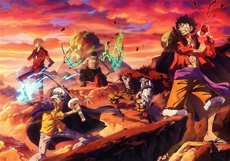 One Piece drops new key visual for the Wano arc climax