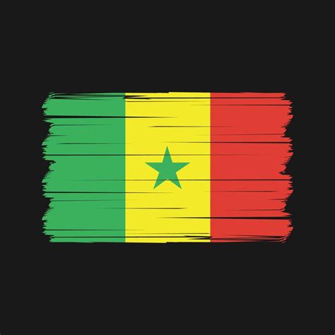 Senegal Flag Vector. National Flag 11482362 Vector Art at Vecteezy