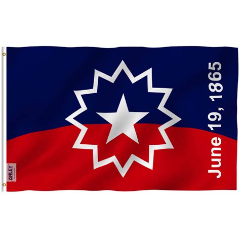 Fly Breeze 3x5 Foot Juneteenth Flag - Anley Flags