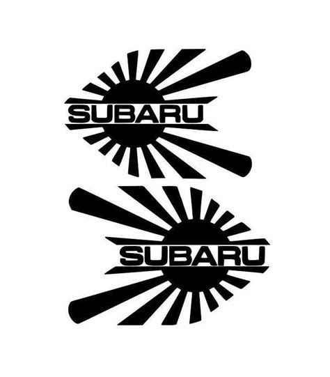 Stickers SUBARU JDM