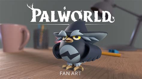 Free STL file PALWORLD 15 HOOCRATES FANART 🐉・Model to download and 3D print・Cults