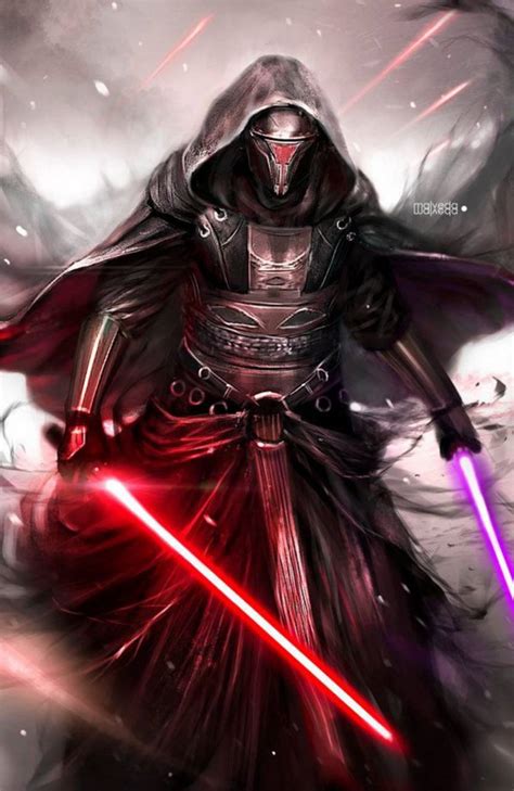 Download Purple Lightsaber Darth Revan Of Star Wars Wallpaper ...