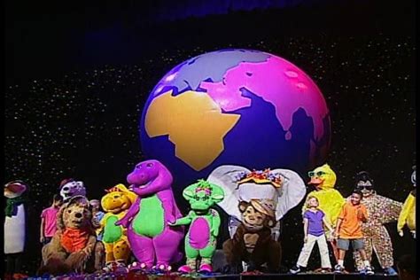 Barney's Colorful World! | Barney, Disney princess tiana, Barney & friends