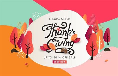 Happy Thanksgiving Banner Vector Art, Icons, and Graphics for Free Download