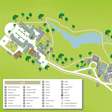 University Of Bath Map Of Campus