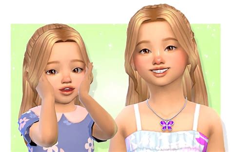 Sims 4 maxis match child hair cc - gasescapes