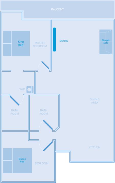 Two-Bedroom | The Oasis Resort | Palm Springs / Desert Condo Rentals