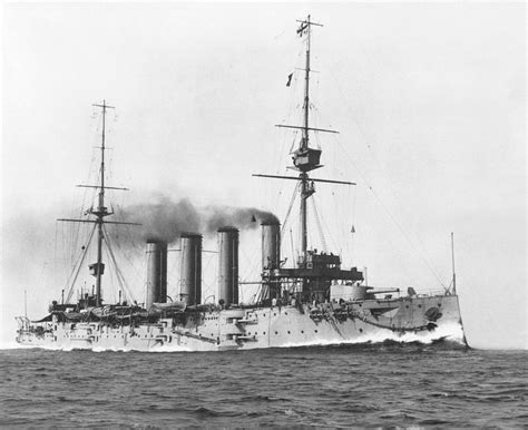 HMS Good Hope was one of four Drake-class armoured cruisers built for the Royal Navy around 1900 ...