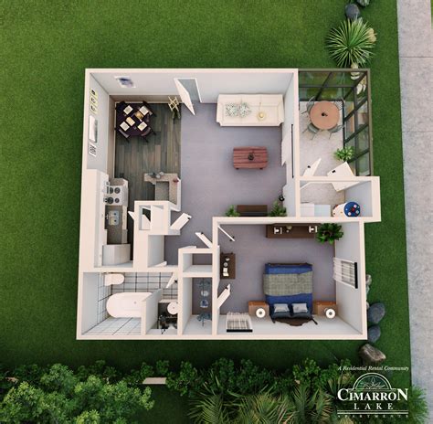 Floor plans – Cimarron Lake Apartments