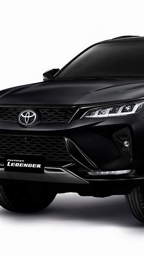 720P free download | Fortuner Ke, Black Toyota Legender, black car, HD ...