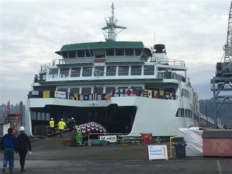 Washington State Christens New Ferry Suquamish - VesselFinder