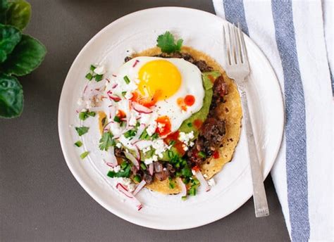 Huevos Rancheros with Avocado Salsa Verde - Cookie and Kate