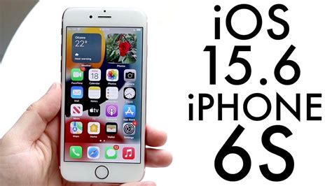 iOS 15.6 On iPhone 6S! (Review) - YouTube