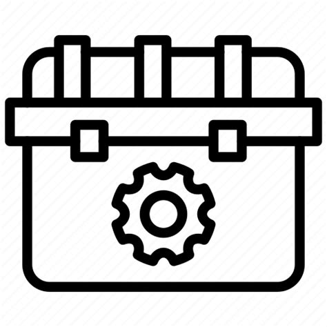 Toolbox, toolkit, tool, chest, case, set icon - Download on Iconfinder