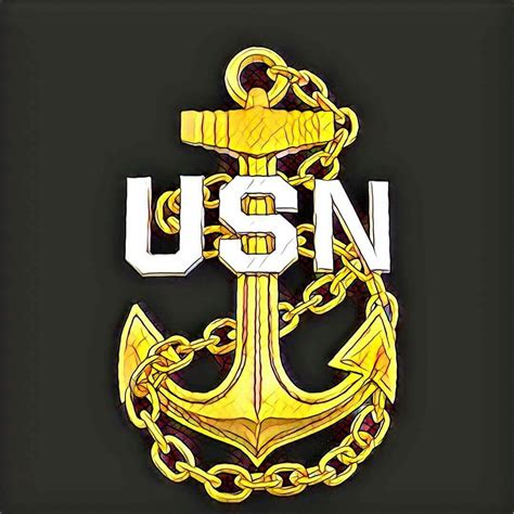 Navy Chief Anchor Logo