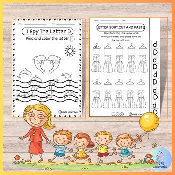 The Letter D Alphabet Phonics Letter of the Week Activities | PreK & K.