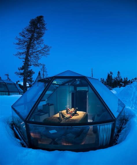 Glass Igloos Hotel Resort in Finland : r/CozyPlaces