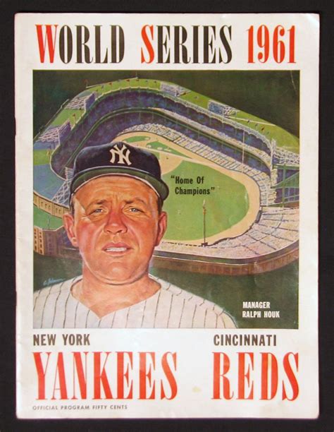 Lot Detail - 1961 World Series Program New York Yankees