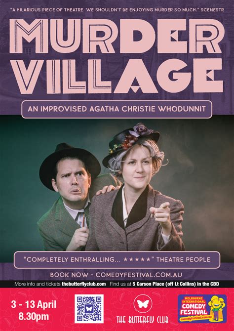 MICF 2023: Murder Village: An Improvised Whodunnit Review @murder ...