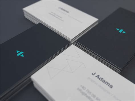 20 Minimalistic Business Card Designs for Your Inspiration - Hongkiat