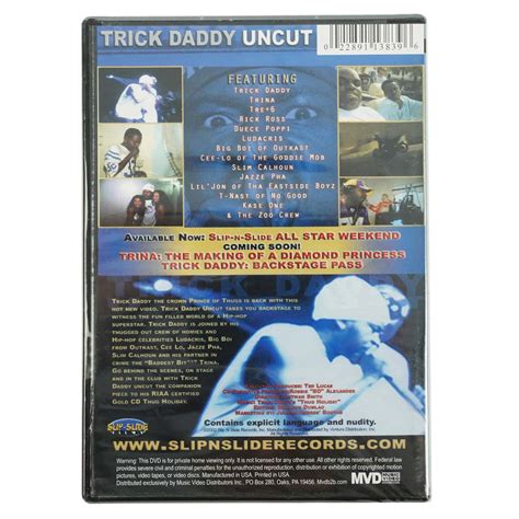 Trick Daddy Thug Holiday Uncut DVD 285095 | Rockabilia Merch Store