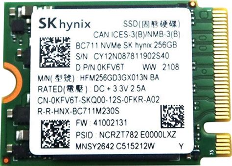 SK Hynix BC711 HFM256GD3GX013N 256GB NVMe 2230 SSD - CeX (UK): - Buy, Sell, Donate