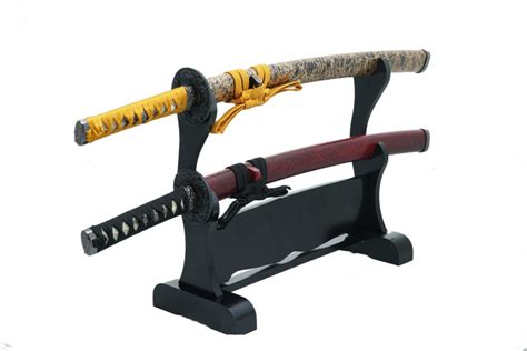 Japanese sword stand Horizontal style | Samurai Museum Shop