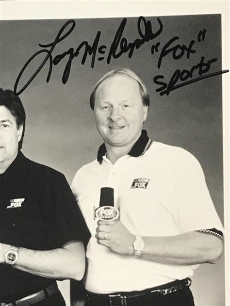 Fox Sports NASCAR Announcers Autographed Photo