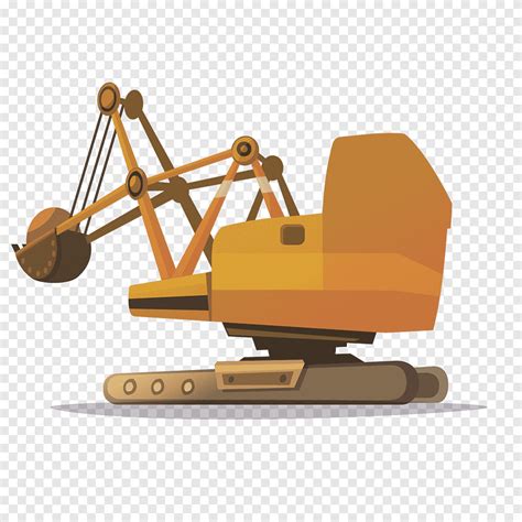 Mining Euclidean Industry Illustration, Creative excavator, technic ...