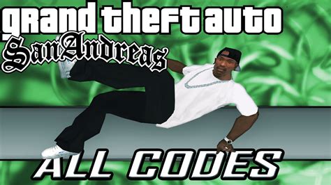 GTA San Andreas - ALL CHEATS + Demonstration [PC/PS2/PS3/Xbox/Xbox360] - YouTube