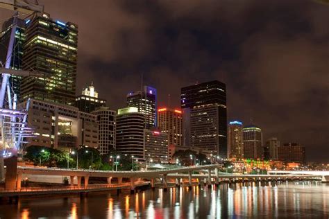 Photo of Brisbane at night | Free australian stock images