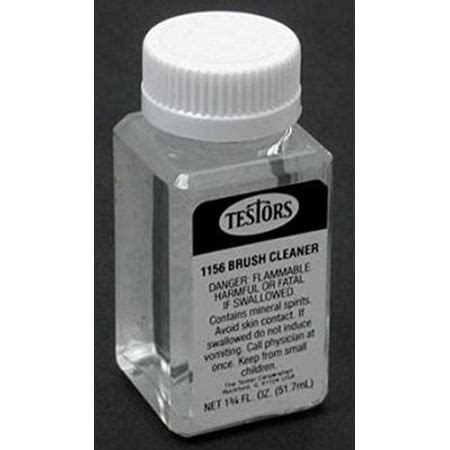 Testors Enamel Plastic Model Paint Thinner & Brush Cleaner, 1.75 oz. - Walmart.com