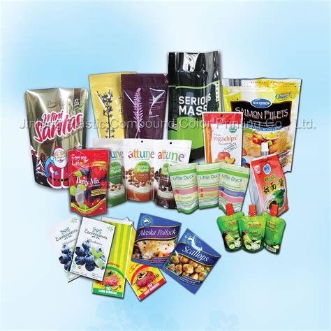 Custom Design Food Packaging Plastic Bag - Food Bag and Food Pouch