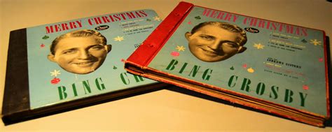 popsike.com - 2 copies Bing Crosby Christmas 78 RPM 10" Decca variations 6 records 2 books ...