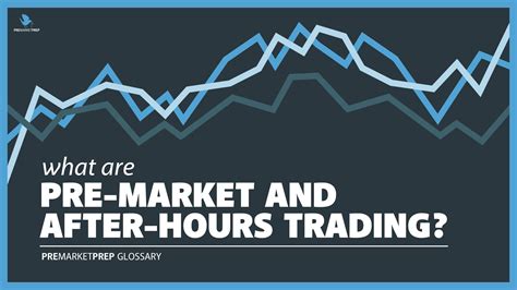 Pre-Market and After-Hours Trading - PREMARKETPREP