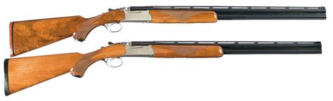 Two Ruger Red Label Shotguns -A) Ruger Red Label 12 Gauge Over Under ...