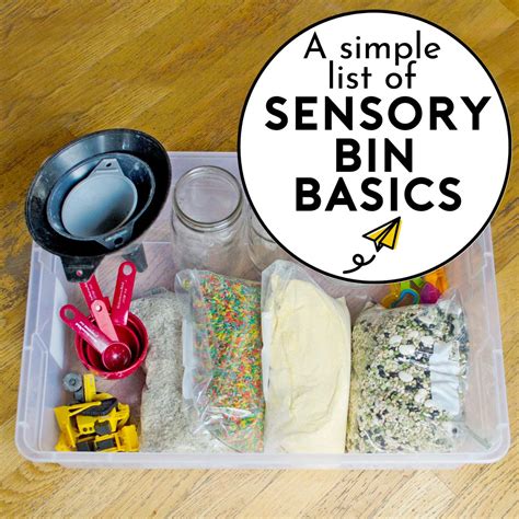 Sensory Bins for Toddlers - Busy Toddler